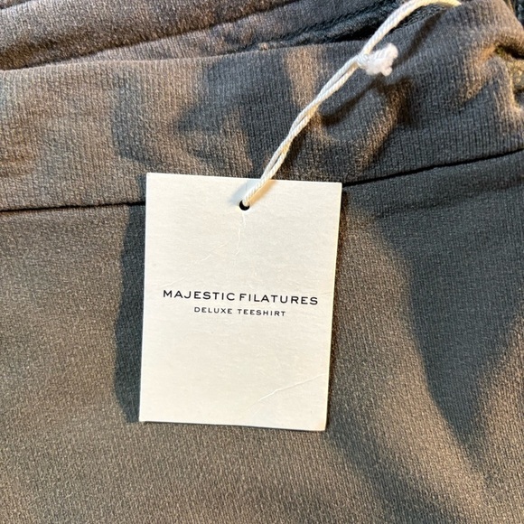 Majestic Filatures NWT 
French Terry Drawstring Waist Wide Leg Pants  Sz 4 - Picture 5 of 6